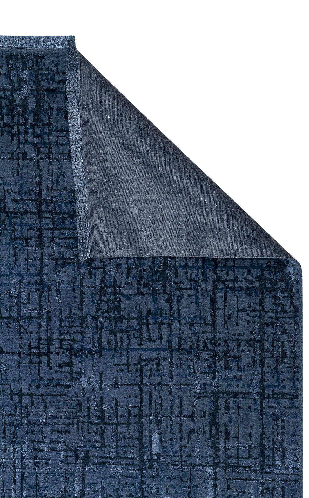 TOR 03 DENIM - TORINO - Sık Dokuma Dökümlü Yere Oturan Hav Toz Vermez Yıkanabilir Kaymaz Tabanlı Modern Halı